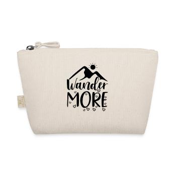 Wandert mehr Wandershirt - Bio-Täschchen - Natur - Vorne
