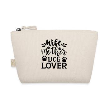 Femme Mère Chien amoureux - Trousse biologique - nature - Devant