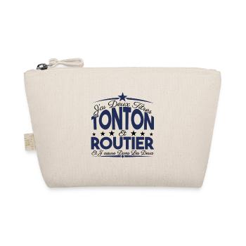 J'ai deux titres tonton et Routier. Cadeau Tonton. - Trousse biologique - nature - Devant