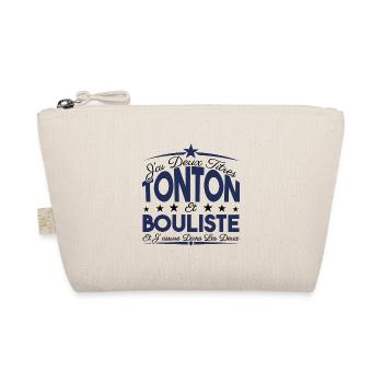 J'ai deux titres tonton et Bouliste Cadeau Tonton. - Trousse biologique - nature - Devant