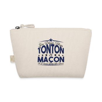 J'ai deux titres tonton et Maçon. Cadeau tonton. - Trousse biologique - nature - Devant