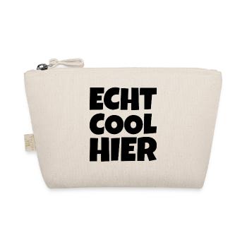 Echt Cool Hier - Bio-Täschchen - Natur - Vorne