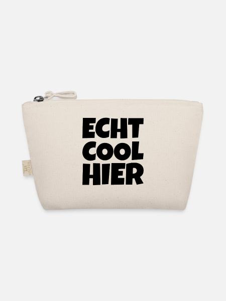 Echt Cool Hier - Bio-Täschchen - Natur - Vorne