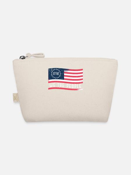1776 Wir das Volk patriotisch américain - Trousse biologique - nature - Devant