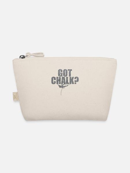 Got Chalk? Hobby Klettern Bouldern Sport - Bio-Täschchen - Natur