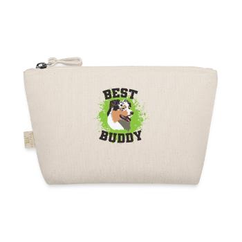 Best Buddy Australian Shepherd Dog Animal - Organic Pouch - nature - Front