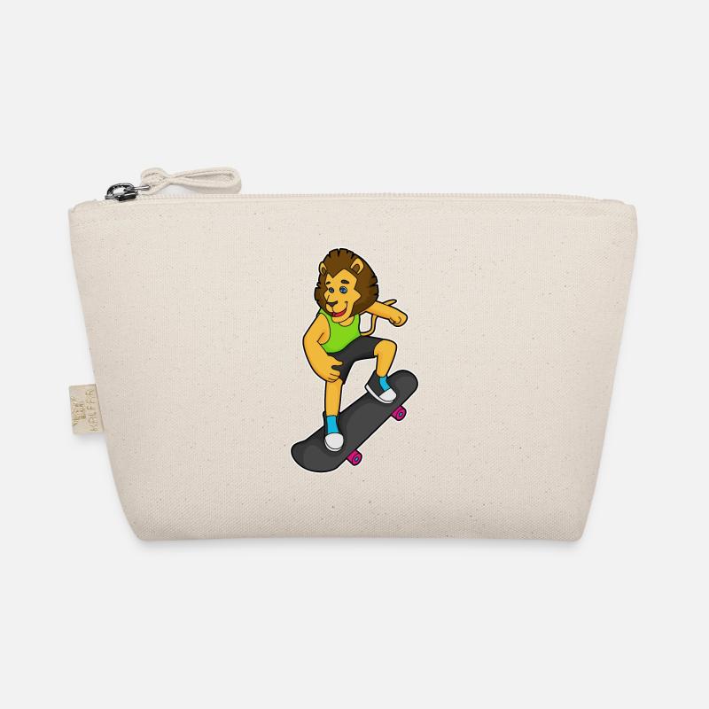 Lion Skater Skateboard Trousse biologique