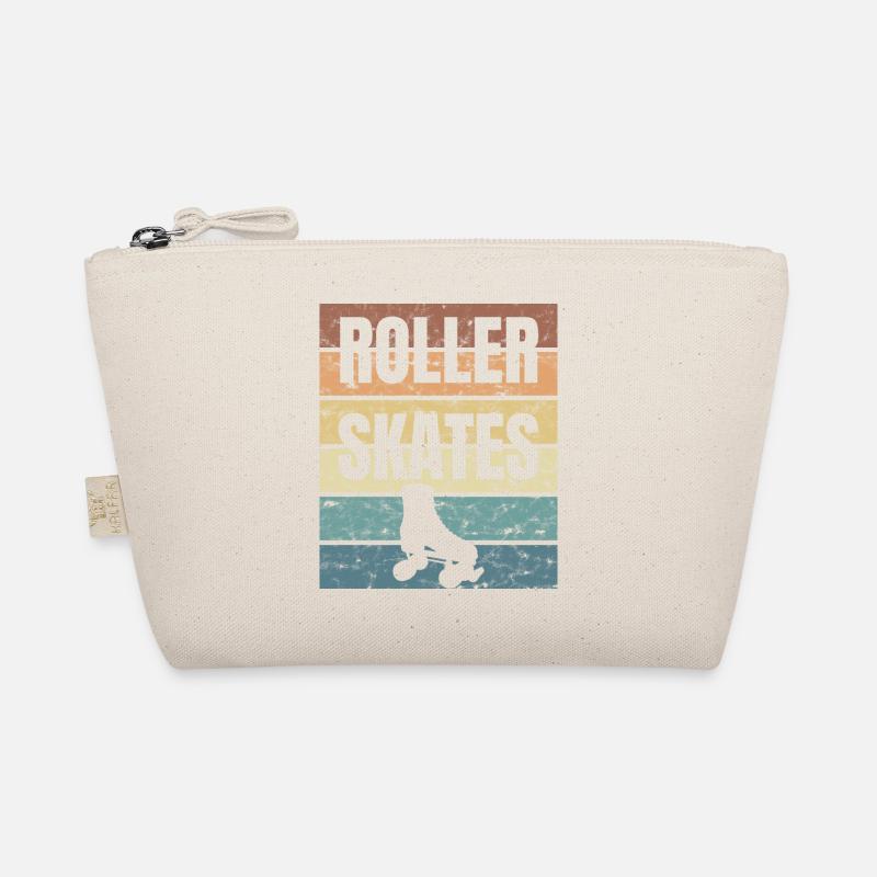 Les patineurs vont à Roller Skate Crunge Effect - Trousse biologique - nature