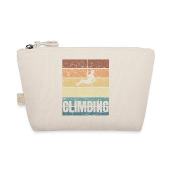 Extreme climbing crunge mountaineers - Organic Pouch - nature - Front