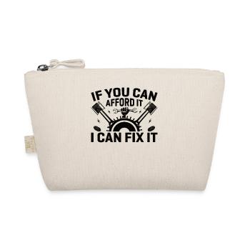 Mechanic Technician Craftsman Garage Car Hobbyist - Organic Pouch - nature - Front