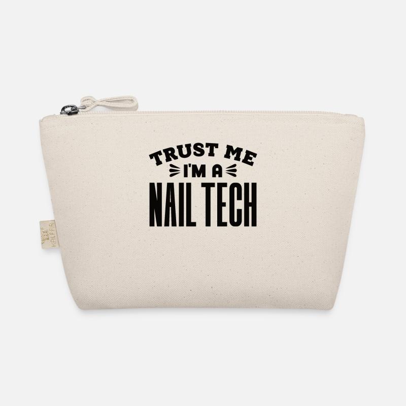 Nail Designer Fingernails Nail Studio Gift Organic Pouch