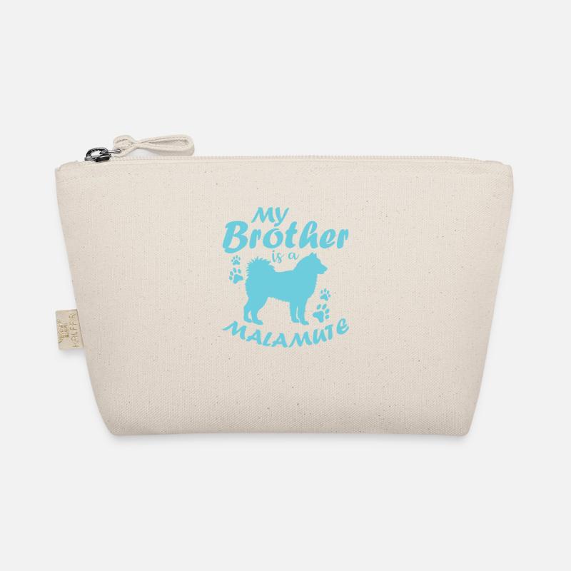 My Brother is an Alaskan Malamute Pet Organic Pouch
