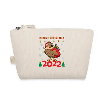 Family Christmas 2022 Funny Matching Xmas Lover - Organic Pouch - nature - Front