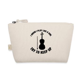 Violon Femme Violon Musique Orchestre de violoniste - Trousse biologique - nature - Devant