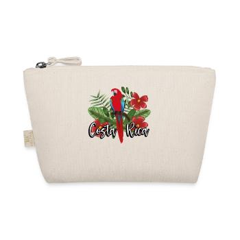 White parrot from Costa Rica - Organic Pouch - nature - Front
