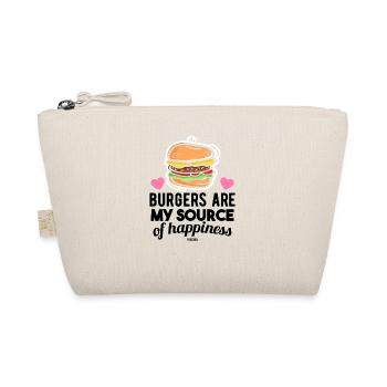 Hamburg fast food grill delicious - Organic Pouch - nature - Front