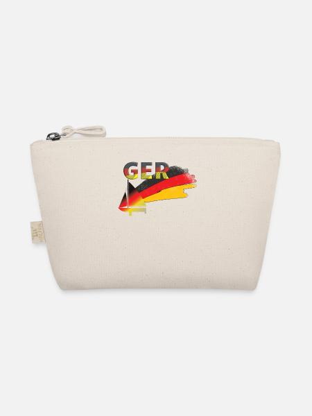 Germany Sailing - Organic Pouch - nature - Front