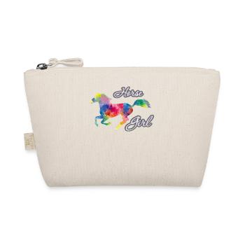 Horse Girl Country Woman Girl HorseBack Rider - Trousse biologique - nature - Devant