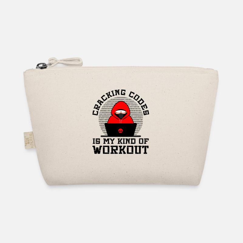 Cybersecurity Professional Hacker Cracking Codes Organic Pouch
