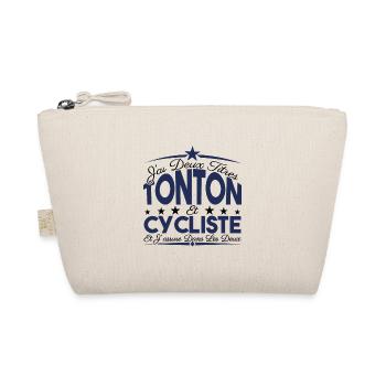 J'ai deux titres tonton et cycliste Cadeau tonton. - Trousse biologique - nature - Devant