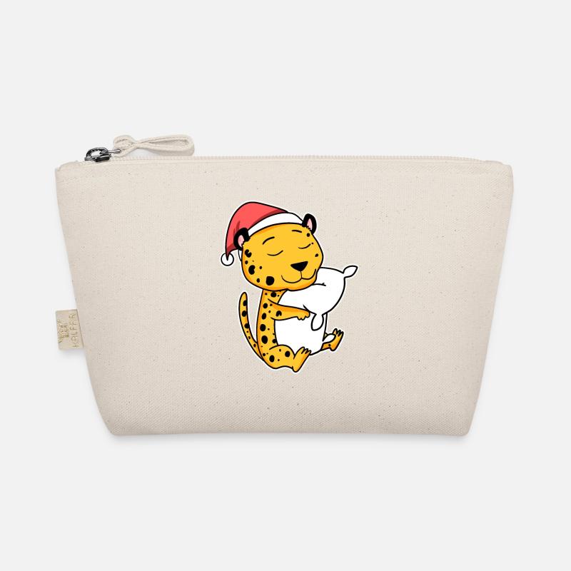 Cheetah Christmas Sleep Sleep Sleep Organic Pouch