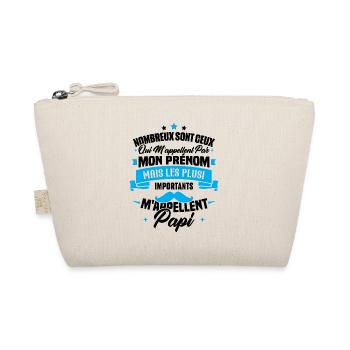Les plus importants mappellent papi / Cadeau papi - Trousse biologique - nature - Devant