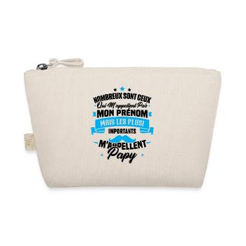 Les plus importants mappellent papy / Cadeau papy - Trousse biologique - nature - Devant