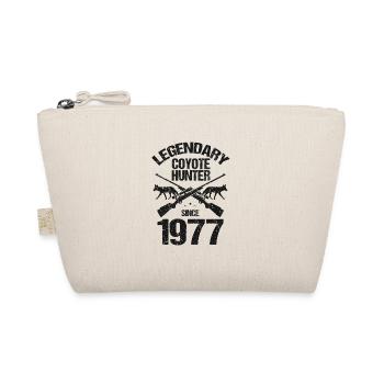 Coyote Capture and Coyote Hunter Design - Organic Pouch - nature - Front