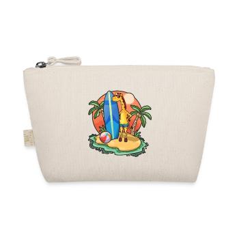 Drôle Girafe Surf Lovers Cool Planche de surf Surf - Trousse biologique - nature - Devant