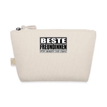 Geschenkidee Freundin schwester - Bio-Täschchen - Natur - Vorne