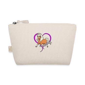 Horse lovers - Haflinger - Organic Pouch - nature - Front