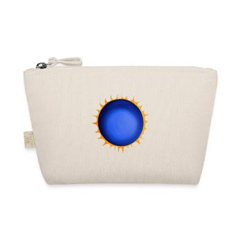 Sun Summer Watercolor Nature Beach Sky 02 - Organic Pouch - nature - Front