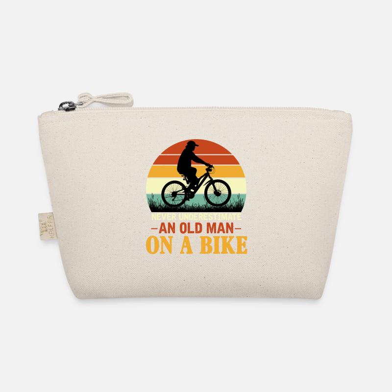 Never underestimate funny quote of an old M Organic Pouch