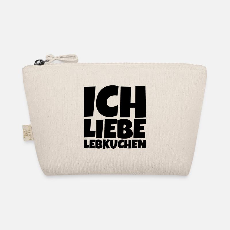 Lebkuchen Weihnachten - Bio-Täschchen - Natur