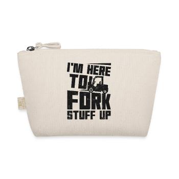 Certified Forklift Truck Operator - Organic Pouch - nature - Front