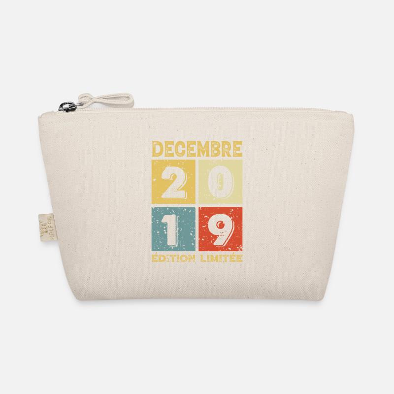 Anniversaire Vintage Idée Cadeau Décembre 2019 Trousse biologique