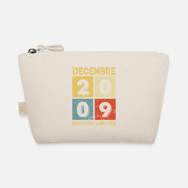Anniversaire Vintage Idée Cadeau Décembre 2009 Trousse biologique