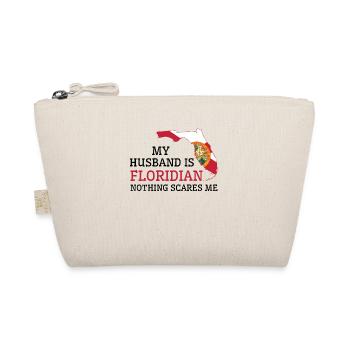 Nothing Scares Me Floridian Husband Florida - Organic Pouch - nature - Front