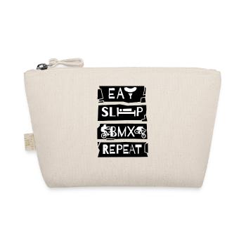 BMX Cyclist BMX Bike BMX Ramp BMX - Organic Pouch - nature - Front
