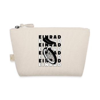 Unicycle Unicyclist Unicycle Unicycle - Organic Pouch - nature - Front