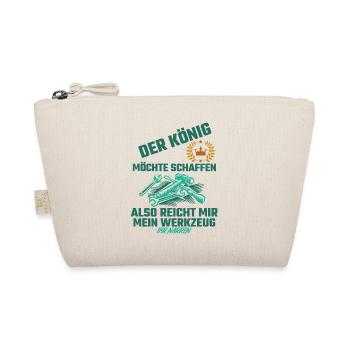 Handwerker König - Bio-Täschchen - Natur - Vorne