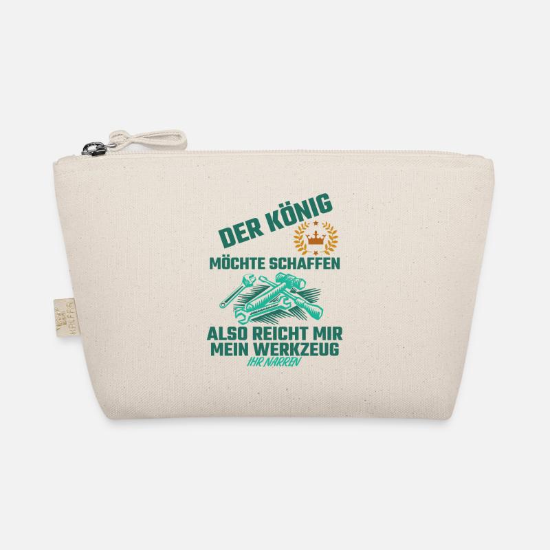Handwerker König - Bio-Täschchen - Natur