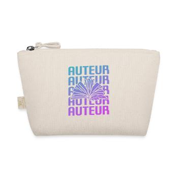 Retro Auteur Livre Romancier Roman - Bio-Täschchen - Natur - Vorne