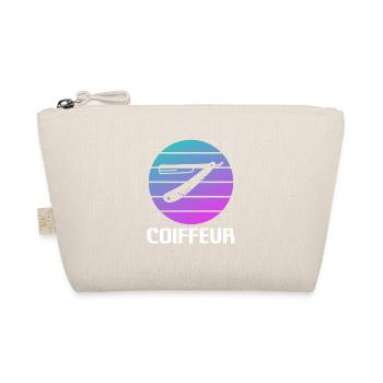 Retro Coiffure Barbier Coiffeuse - Bio-Täschchen - Natur - Vorne