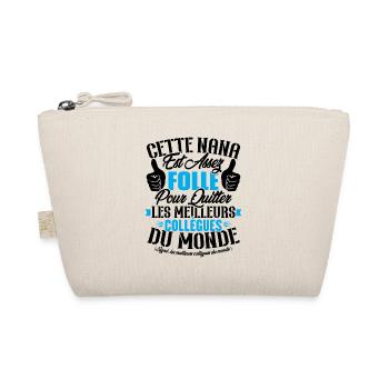 Collègue Nana, Cadeau meilleurs collègues du monde - Trousse biologique - nature - Devant