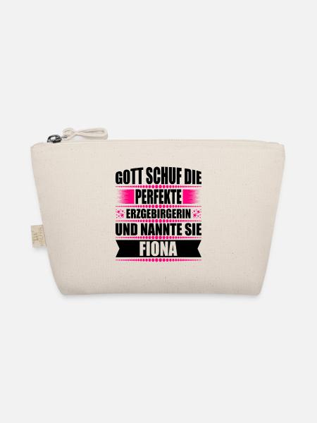 Erzgebirge Frau Namen Sachsen Fiona - Bio-Täschchen - Natur