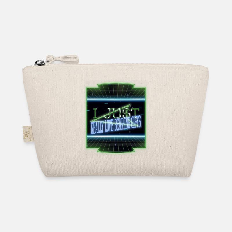 christmas present gift idea panda bear brown bear Bio-Täschchen