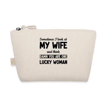 Ma femme est une femme chanceuse - Drôle - Trousse biologique - nature - Devant