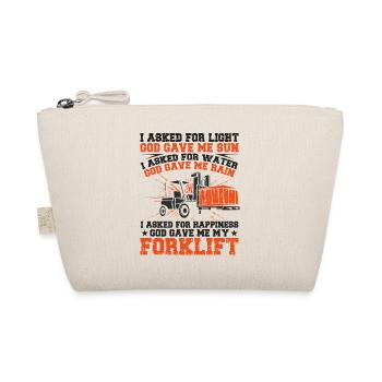 Certified Forklift Truck Operator - Organic Pouch - nature - Front
