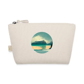 Nature in a circle Wonderful views - Organic Pouch - nature - Front